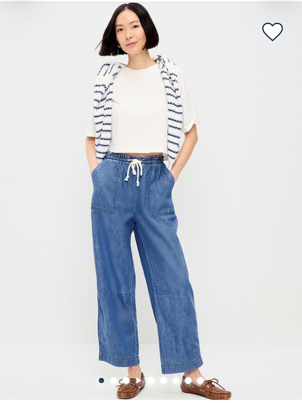 Old Navy High Waist Utility Drawstring Capris